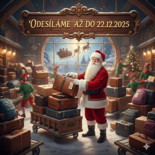 📦 Odesíláme až do 22. 12. 2025 🎄 Ještě to stíháš pod stromeček 🎁✨ Více na www.obchod-kufry.cz